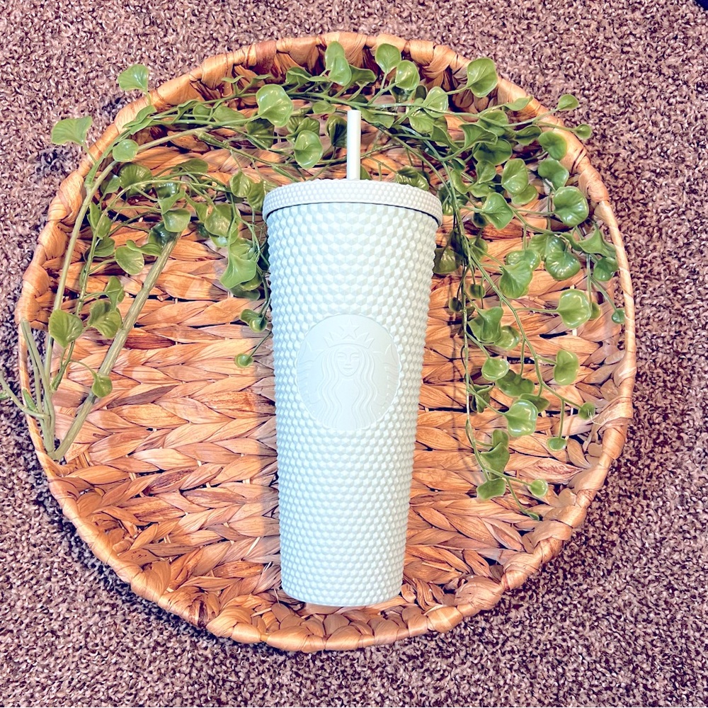 Starbucks Mint Studded Tumbler 🤍
